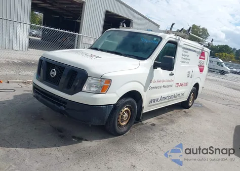 2015 Nissan Nv Cargo Nv1500 S V6 z USA, uszkodzony, nr VIN 1N6BF0KL0FN806153